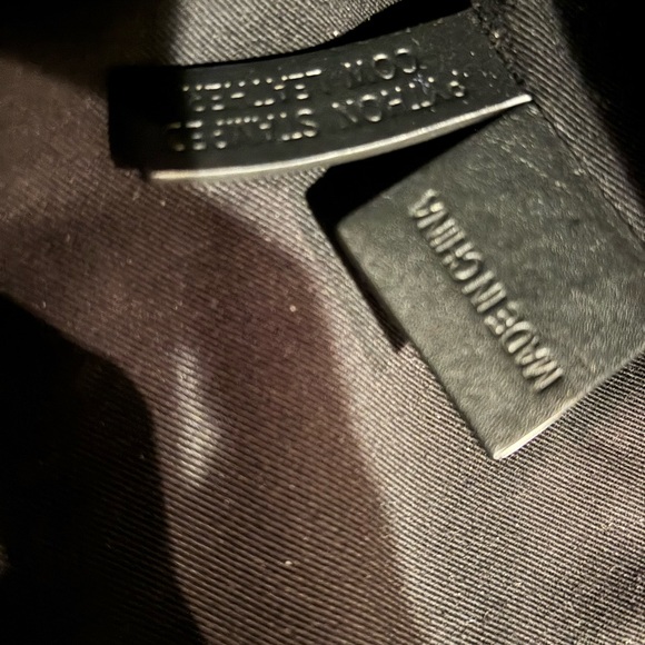 VINCE Modern V Stamped Python Medium Hobo - Picture 6 of 16